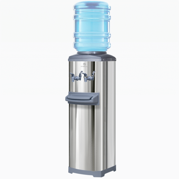 Coluna-K10-002-2 Bebedouro coluna para galão gelado Inox