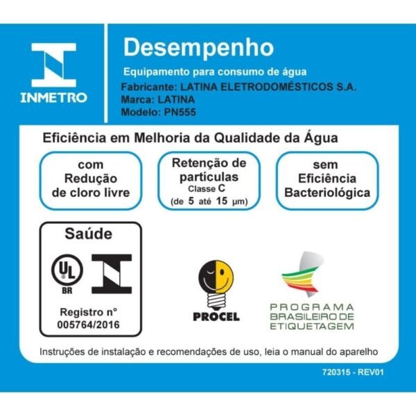 Filtro de Reposição P355 - Kit com 05 Unidades