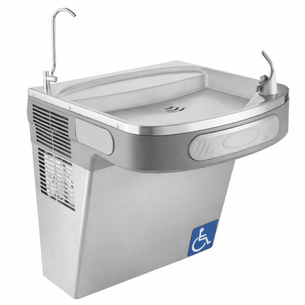 Bebedouro Acessível Life em Inox com 2 Torneiras