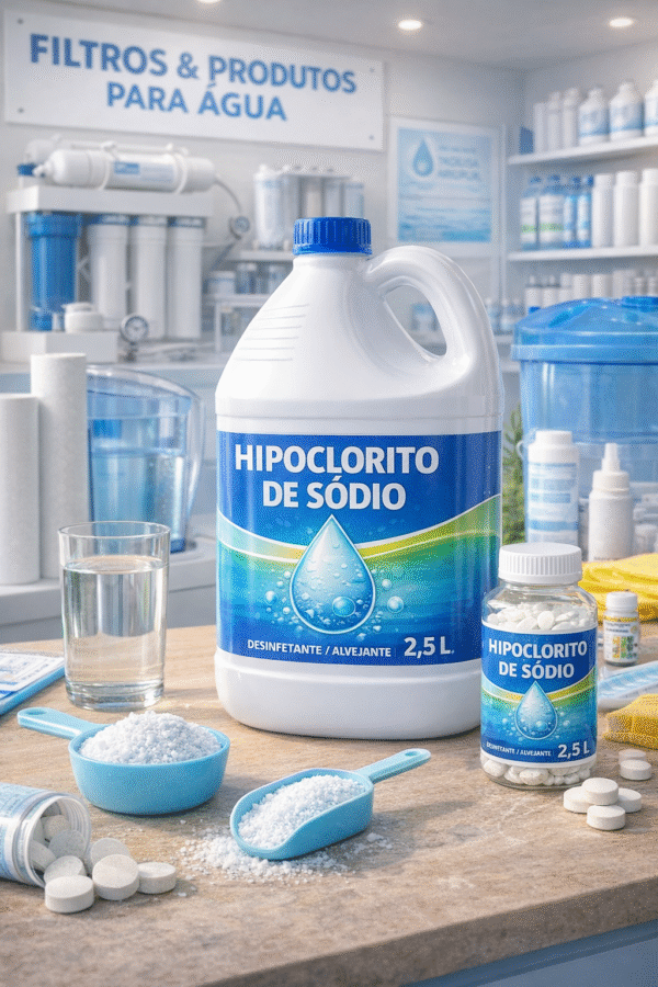 Hipoclorito de sódio 12%