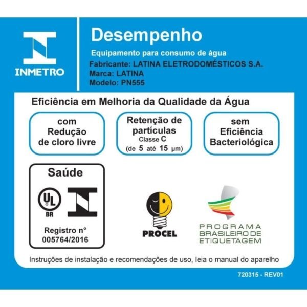 Filtro de Reposição P355 - Caixa com 50 Unidades