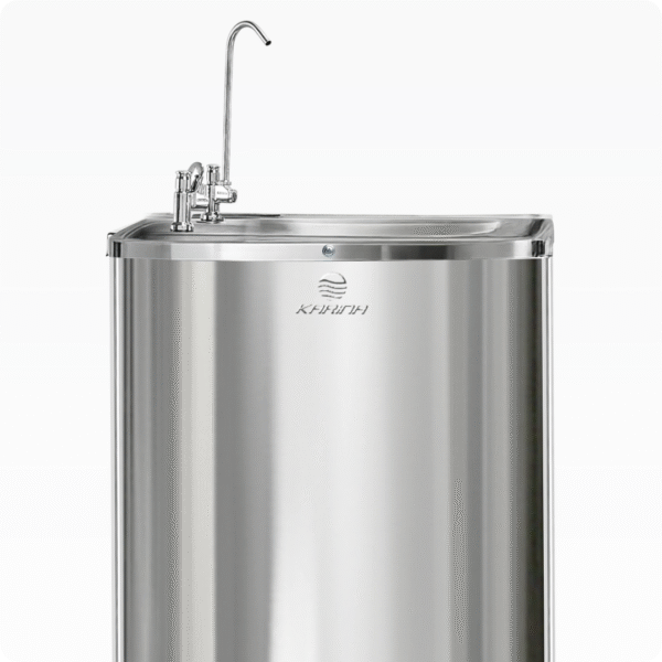 Bebedouro de Pressão Inox com filtro de carvão ativado